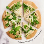 Chickpea Flour Pizza Asparagus