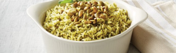 Mexican Green Rice Pilaf