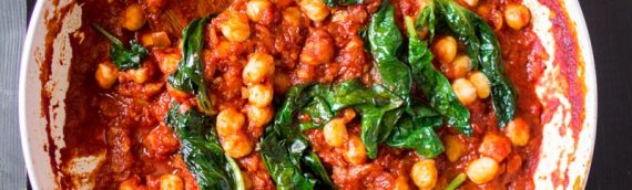 Spanish Chickpea And Spinach Stew